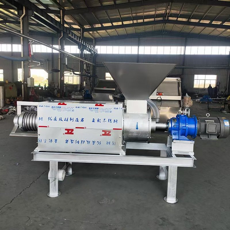 Automatic Poultry Manure Drying and Biogas Slurry Solid Liquid Separator Machine New Invention for Home Use Industries