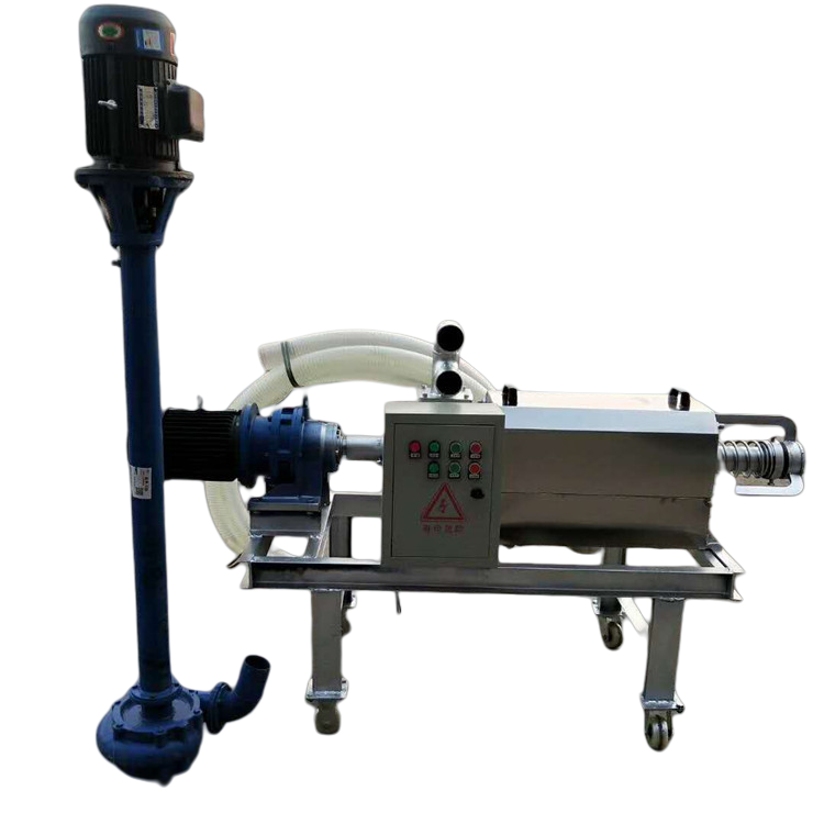 Automatic Poultry Manure Drying and Biogas Slurry Solid Liquid Separator Machine New Invention for Home Use Industries