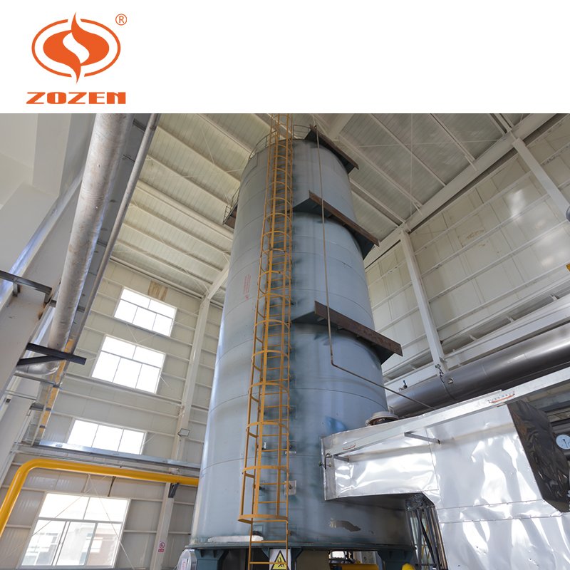Vertical coke oven gas biogas heavy oil thermal oil boiler heater for building materials