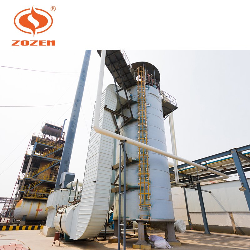Vertical coke oven gas biogas heavy oil thermal oil boiler heater for building materials