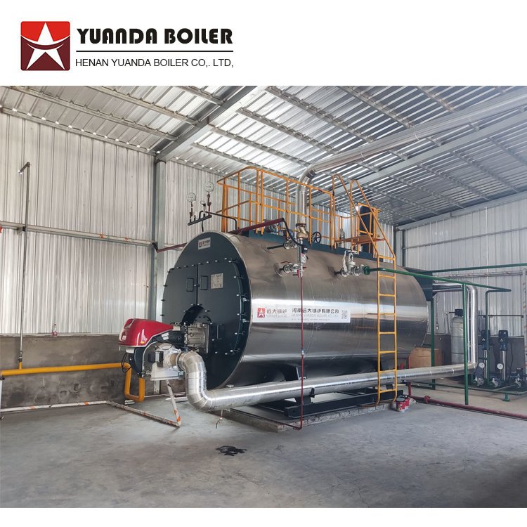 800bhp natural gas lpg diesel oil crude industrial steam boiler