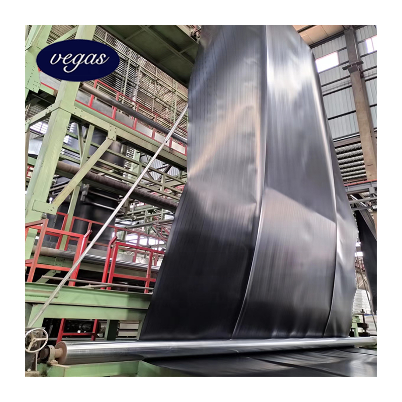 HDPE geomembrane for biodigesters pond liner biofloc tank liner film black hdpe membrane biogas biodigester system sheets