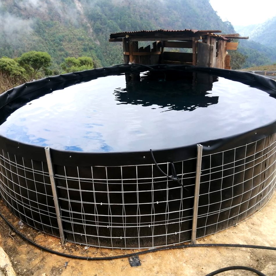 0.5mm geomembrane Pond Liner 1mm 1.5mm Circular Fish Farm Water Tanks Liner geomembrane 1mm hdpe fish farm shrimp farm