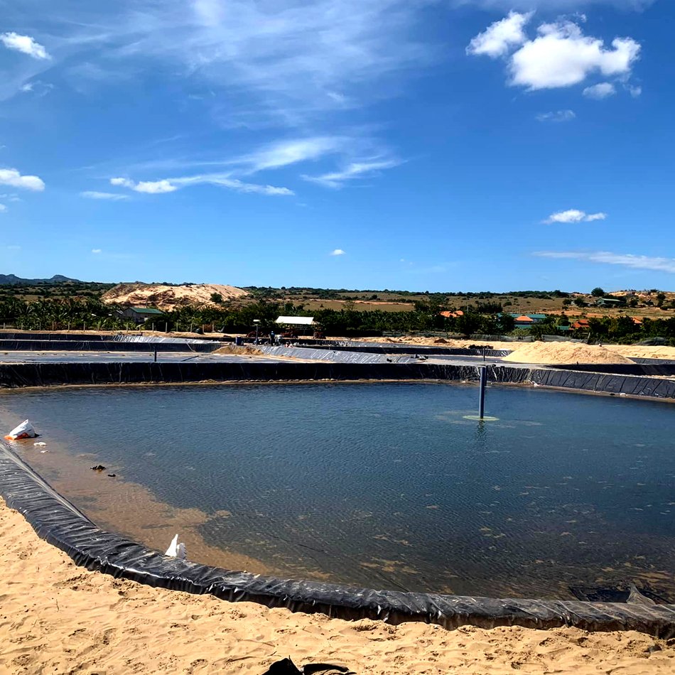 0.5mm geomembrane Pond Liner 1mm 1.5mm Circular Fish Farm Water Tanks Liner geomembrane 1mm hdpe fish farm shrimp farm