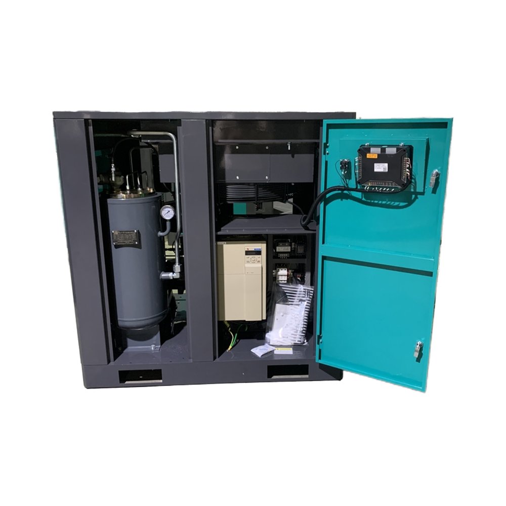 high quality industrial direct driven screw air compressor machine
