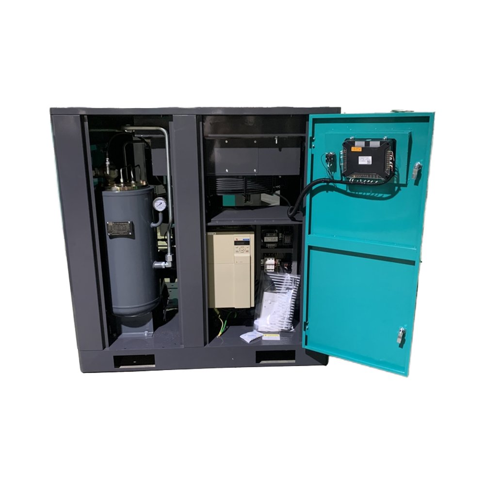 high quality industrial direct driven screw air compressor machine