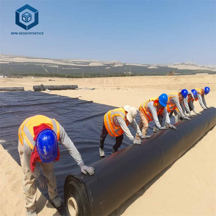 Lldpe Geomembrane Fish Farming Pvc Pool Liner Dam Liner Geomembrane Smooth Pvc Liners