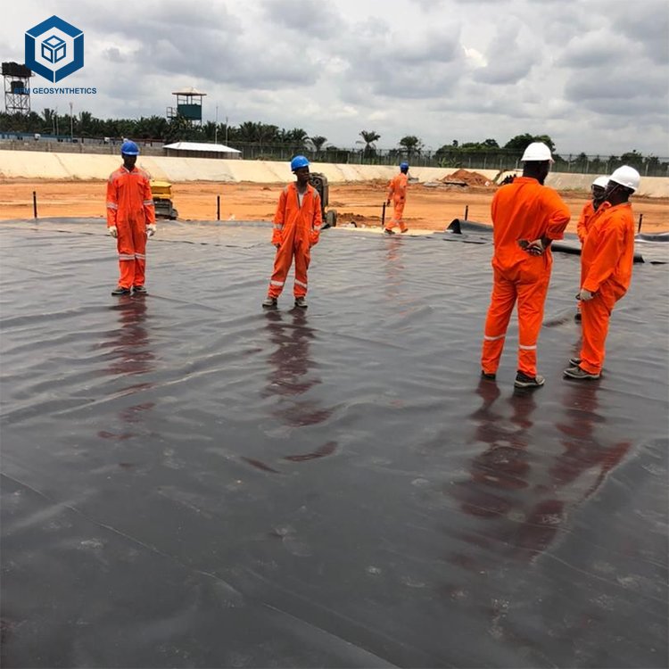 Lldpe Geomembrane Fish Farming Pvc Pool Liner Dam Liner Geomembrane Smooth Pvc Liners