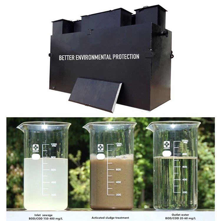 Wastewater Treatment Equipment Domestic Biogas Septic Tank Bioreactor Underground Compact Sewage Treatment Plant