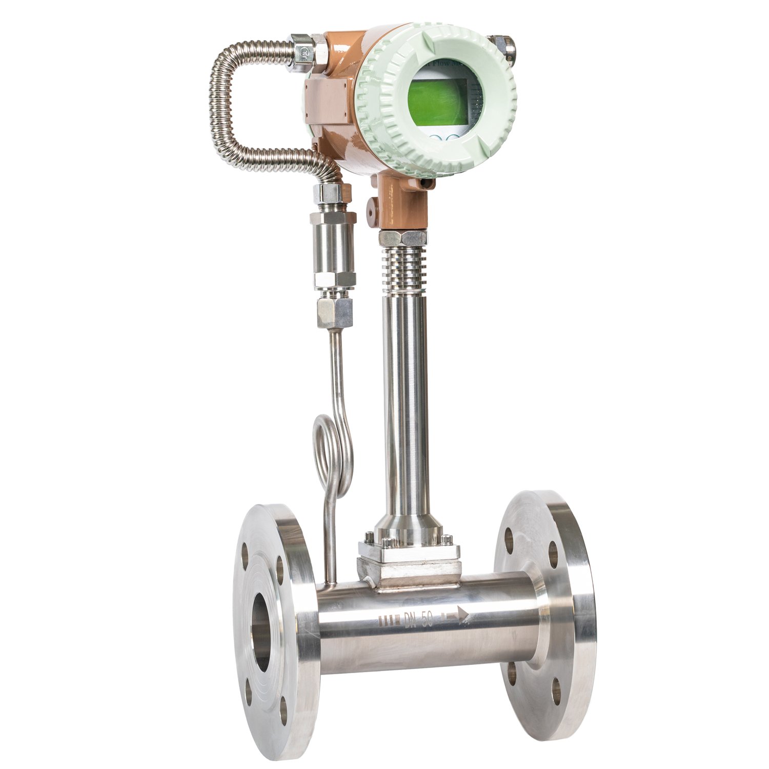 Biogas Flow Meter Gas Vortex Flow Meter