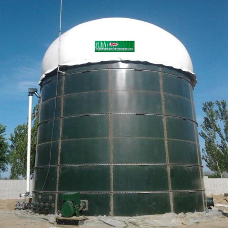 portable cow dung biogas digester system with storage bag