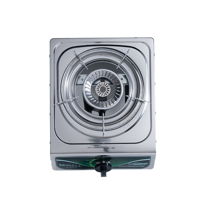 Hot Sale Wholesale Price Electronic Single Methane Burner Stove Stainless Steel Biogas Burner Stove