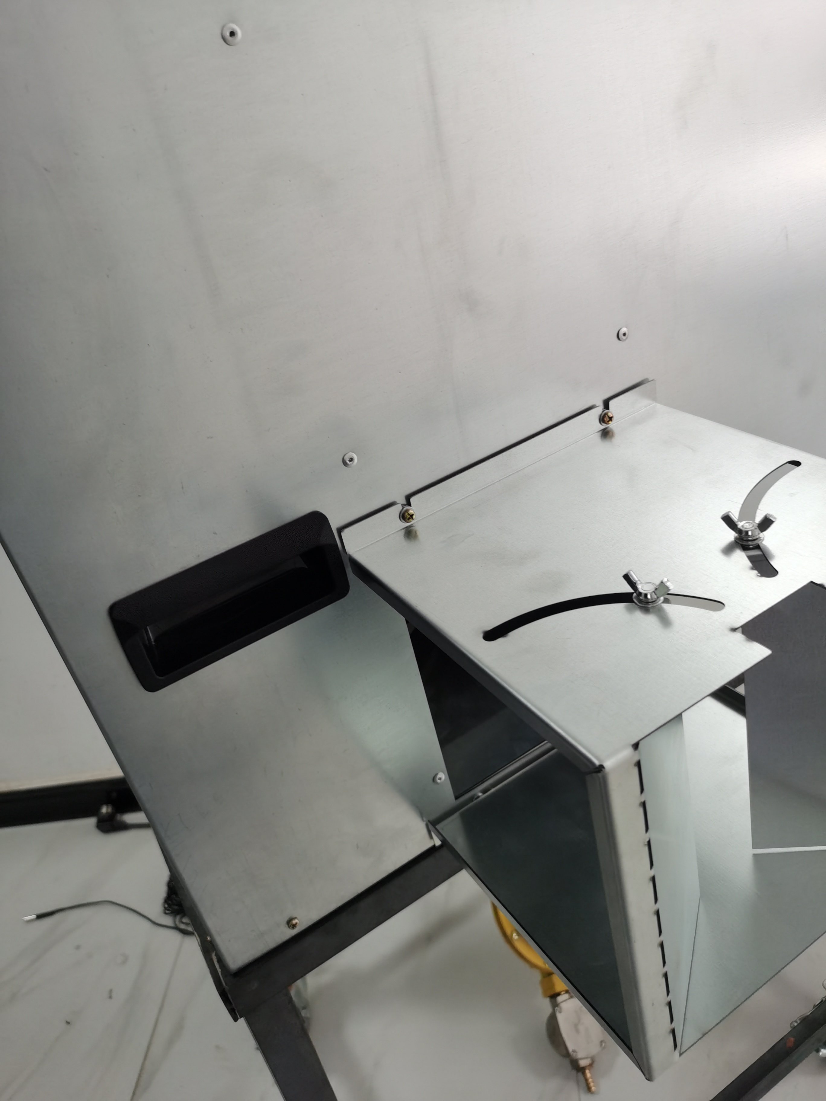 73KW Space Hot Air Gas Fan Heater For Warehouse Factory Heating
