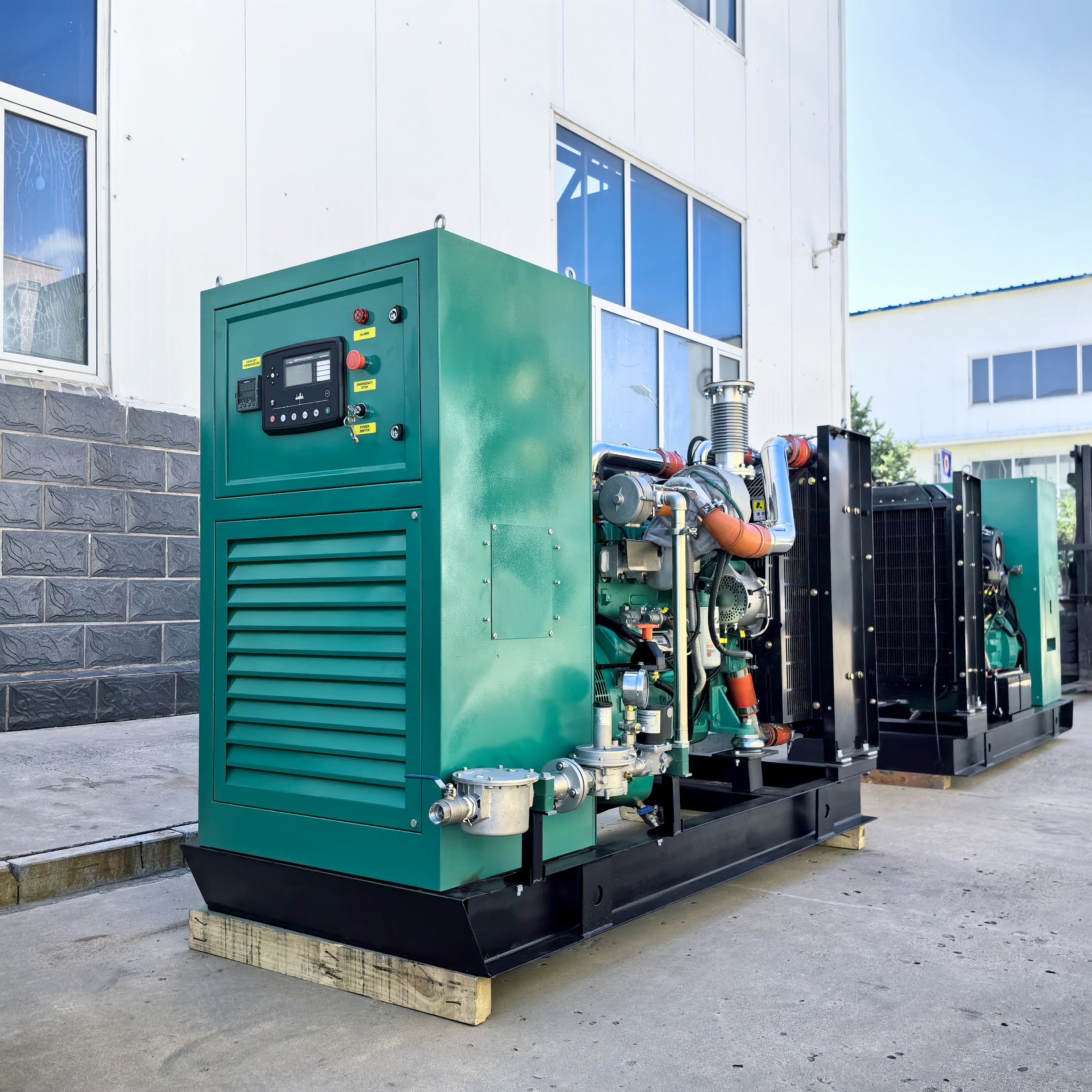 Low Energy Consumption 50KW Natural Gas Generator Set 4BT Liquefied Petroleum Gas Generator Biogas Generator
