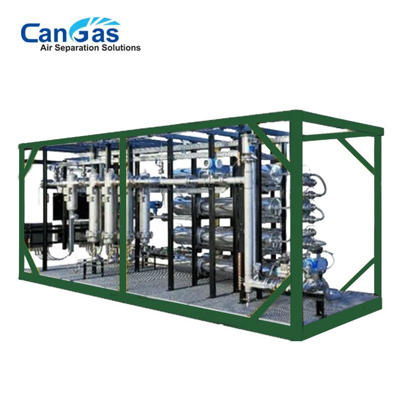 CANGAS Advanced Gas Separate Unit Designed For Hydrogen Gas Recovery Helium recovery Biogas Upgrade Usage with good service