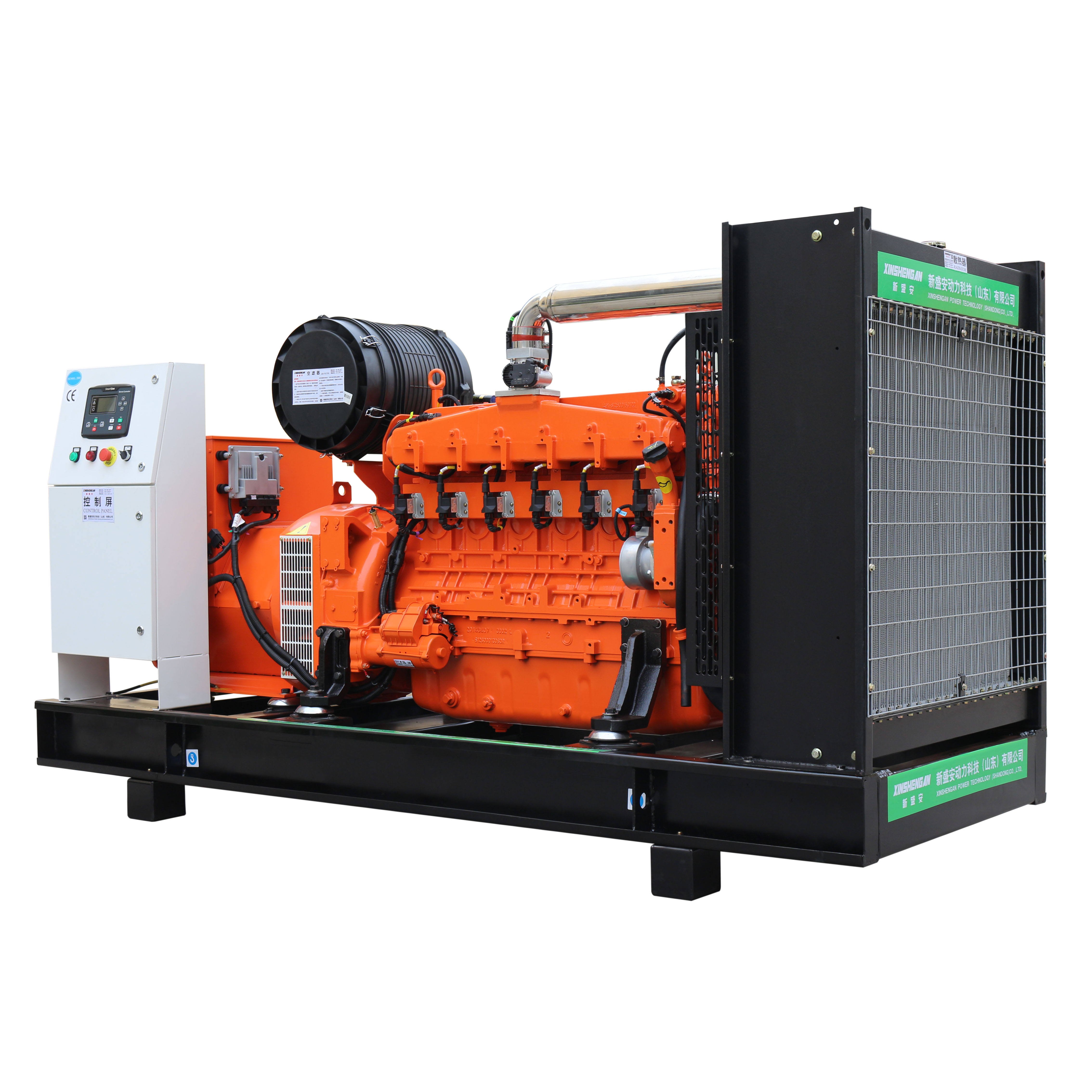 Shandong generator set manufacturer Small biogas unit 350KWBiogas generator set, Chinese generator set manufacturer