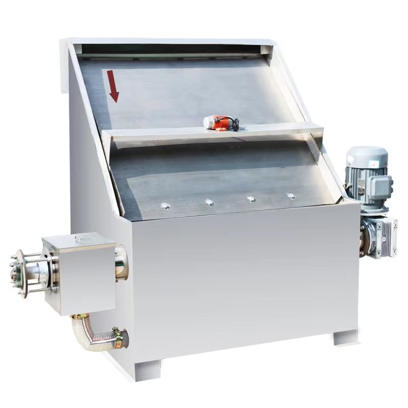 Farm Animal Pig Cattle Manure Sewage Dewatering Separator Wine Lees Dehydrator Biogas Slurry Separator
