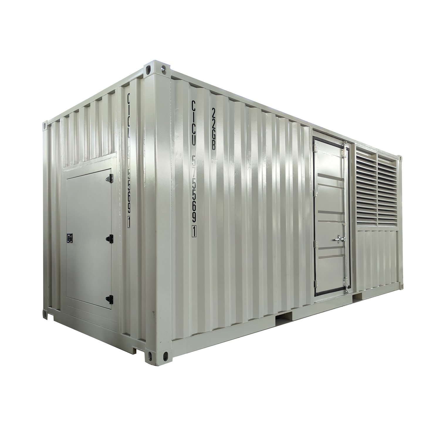 2 Grid Connected Cabinets Silent Gas Engine 800kW Biogas Generator 1000kVA Natural Gas Generator 1000kVA Lpg Generator