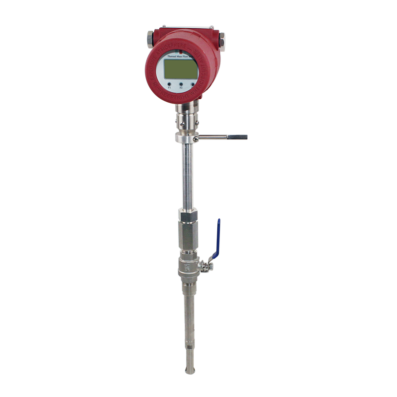 Explosion Proof Digital Air Thermal Mass Flowmeter LPG Gas Flow Meter