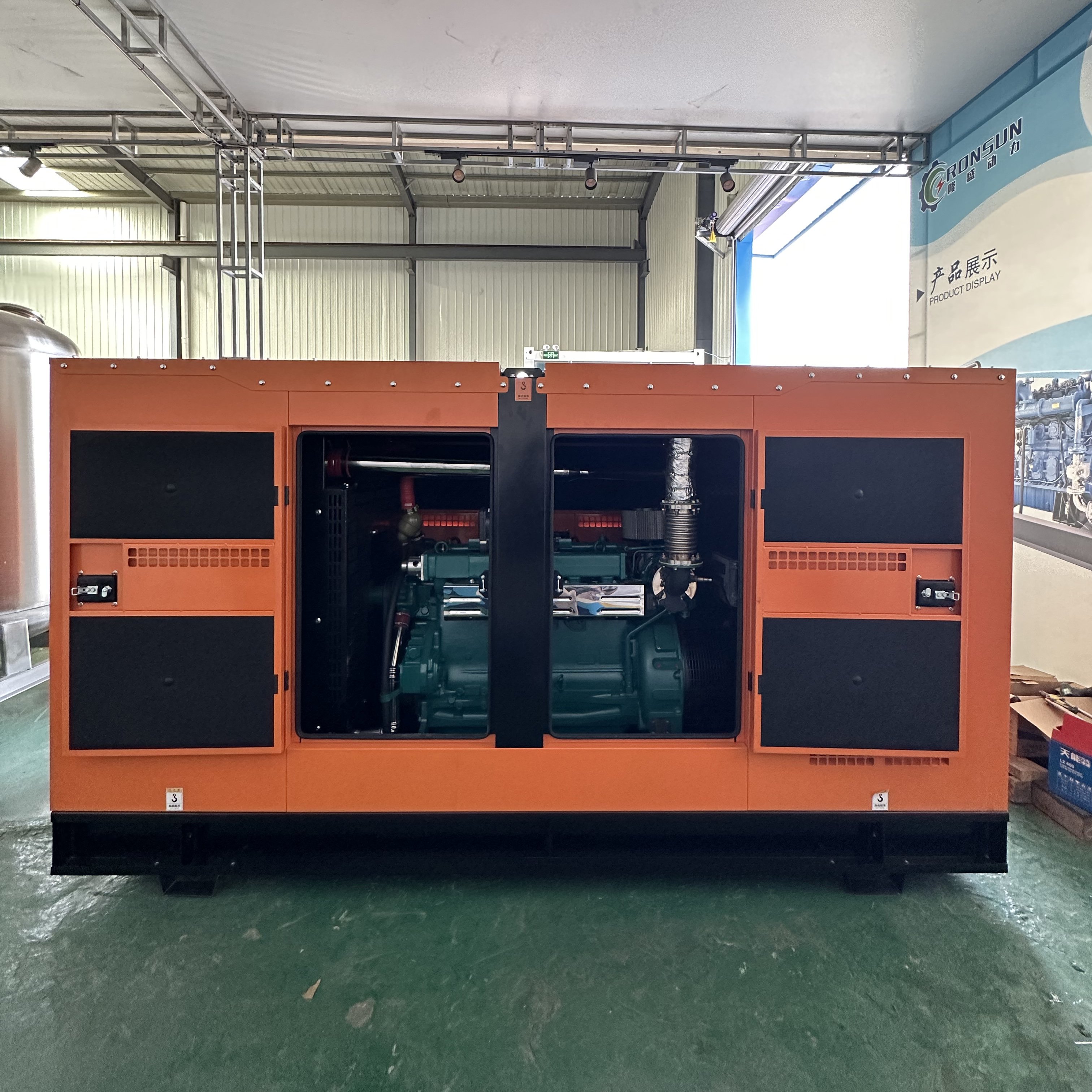 Planta generadora de gas natural, biogas y GLP barata de 80kw/100kva con motor weichai
