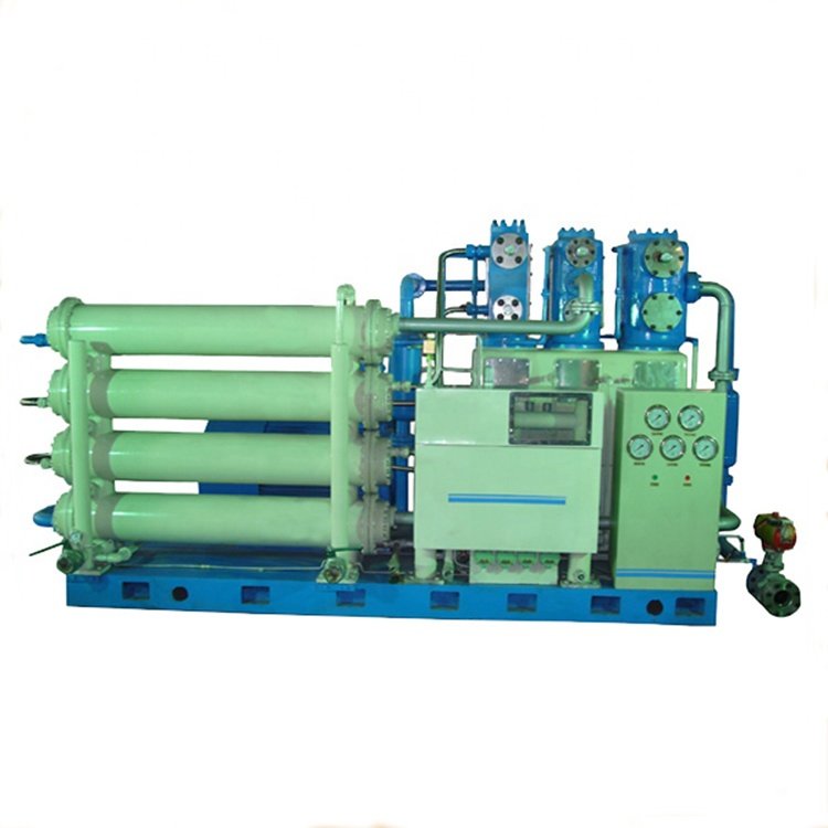 gas processing station bio -methane gas compressor