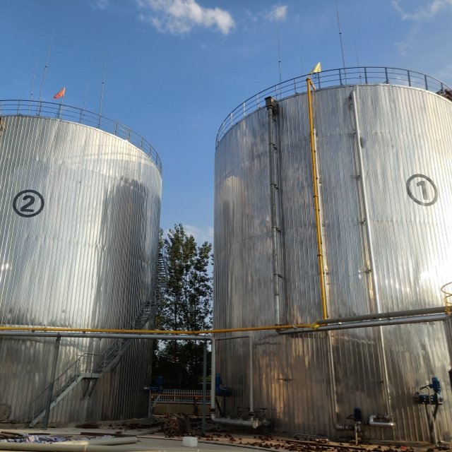 Advanced enameled bolted tank assembled tank biogas anaerobic for Wastewater Management