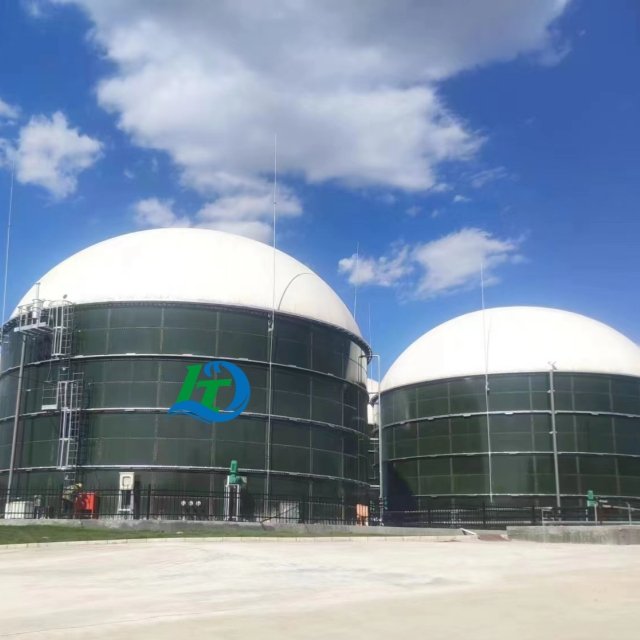 Advanced enameled bolted tank assembled tank biogas anaerobic for Wastewater Management