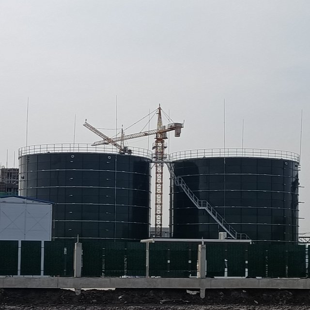 Advanced enameled bolted tank assembled tank biogas anaerobic for Wastewater Management