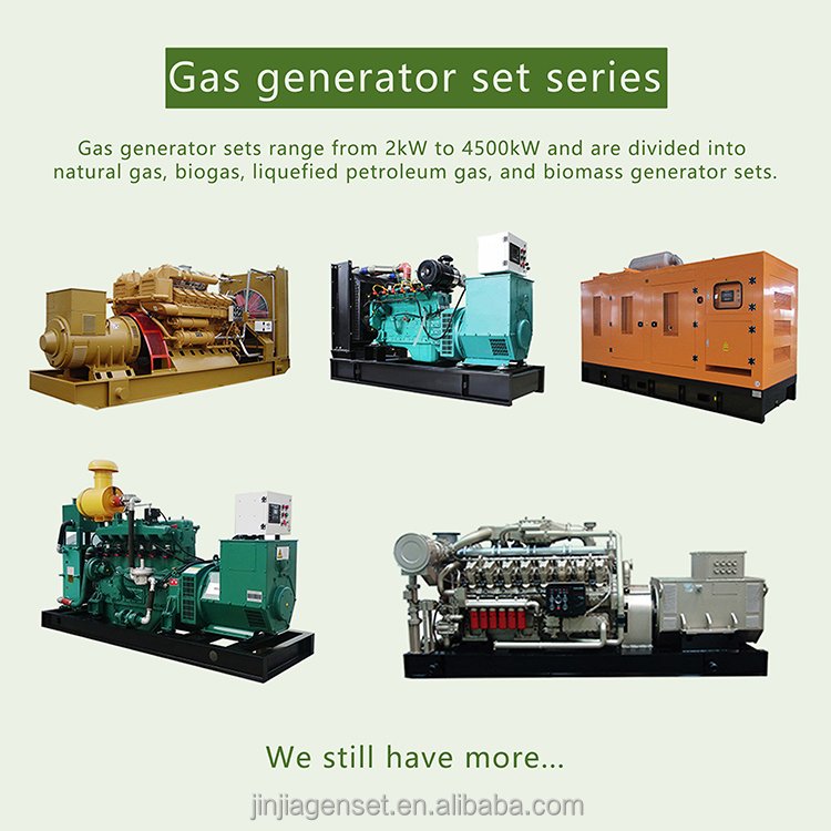 Most popular in Syngas Gas engine power generators biogas LPG biomass syngas 12-500 KW natural gas generator price