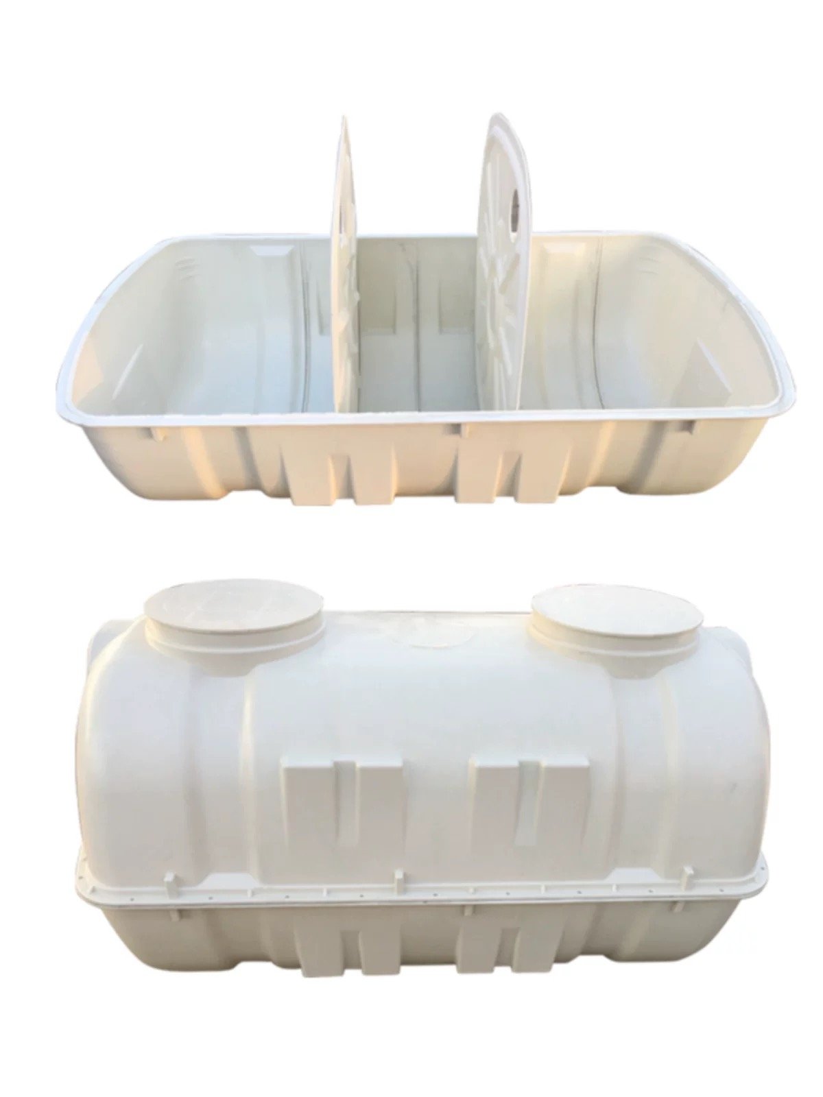 Underground type domestic sewage treatment system biogas domestic waste water purification FRP septic tank