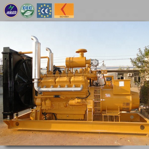 300KW water cooling biogas electric generator, biogas generator set