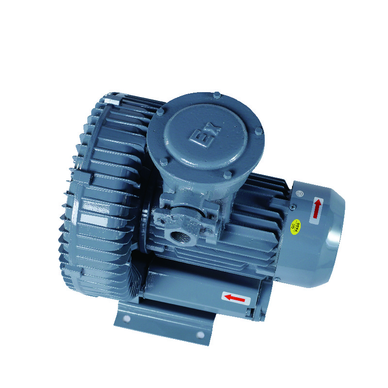 2 HP 1.5 KW 380V Explosion Proof Side Channel Air Blower For Biogas System
