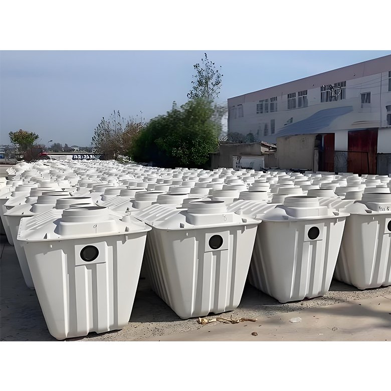 GRP Biogas Bio Digester Small Sewage Treatment Tank with Filters Mini Wastewater treatment plant with pumps