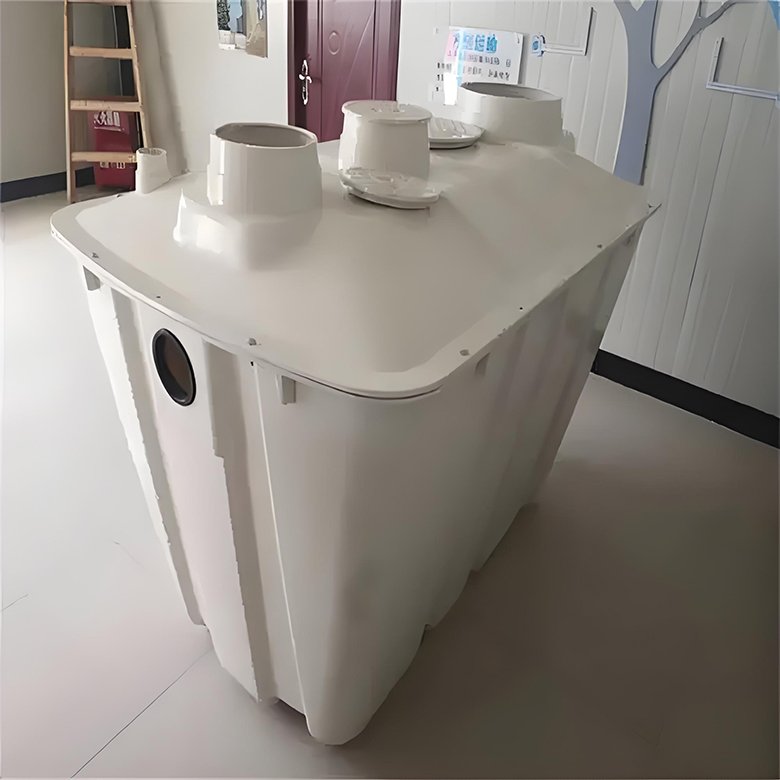 GRP Biogas Bio Digester Small Sewage Treatment Tank with Filters Mini Wastewater treatment plant with pumps