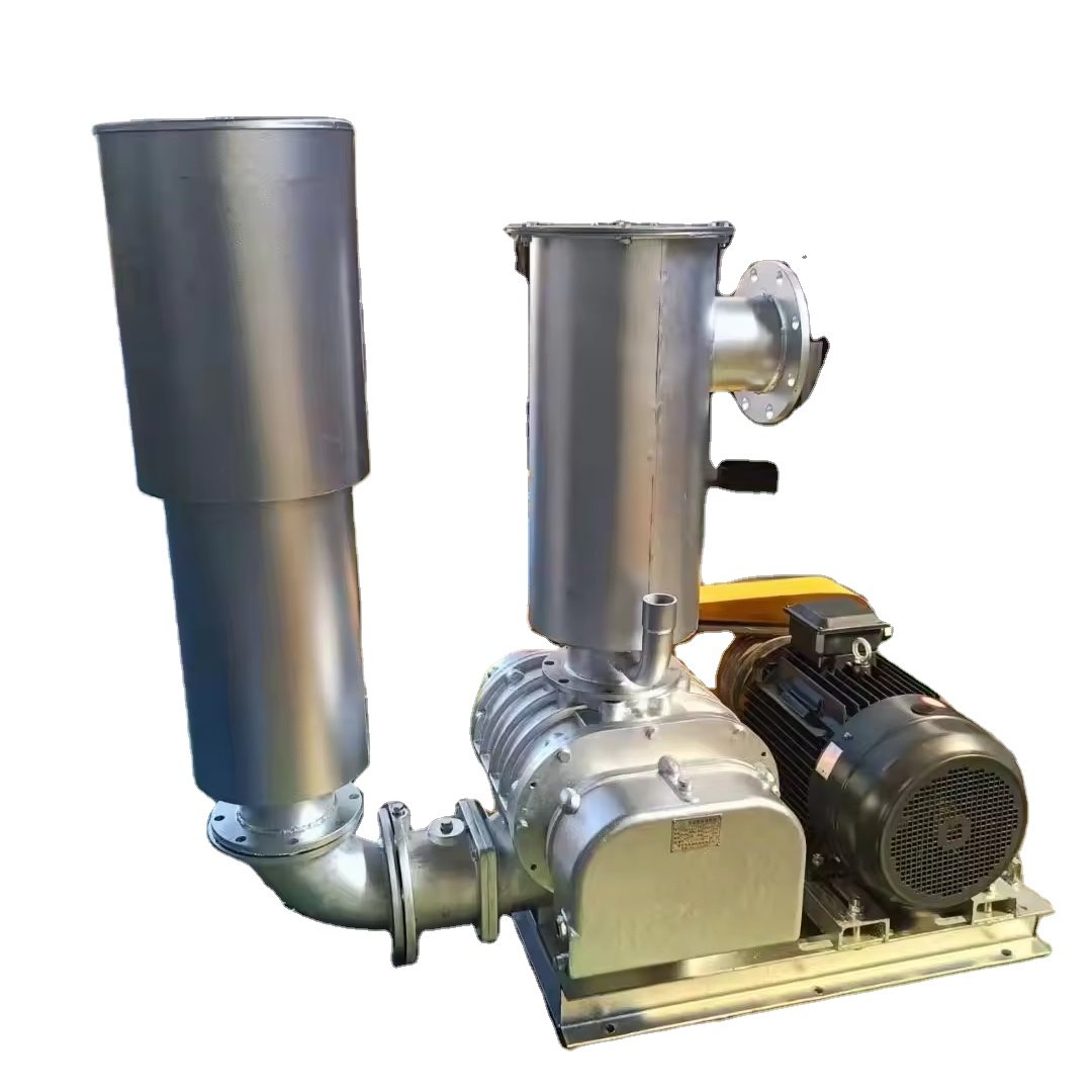 Flammable explosive gas natural biogas conveying roots blower