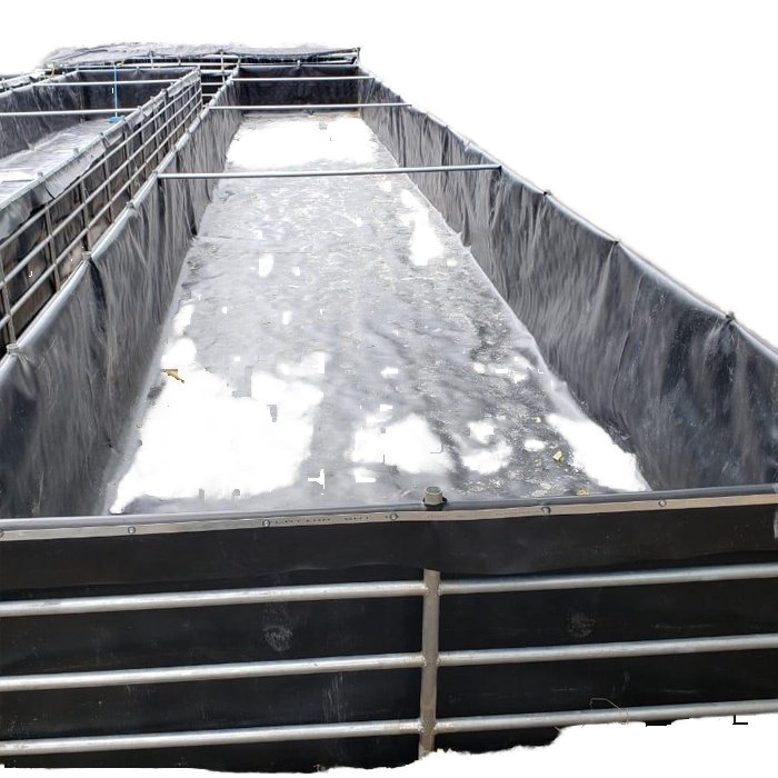 Portable HDPE Geomembrane Biogas Tank Lining 1.0mm Soft Biodigester for Outdoor Use