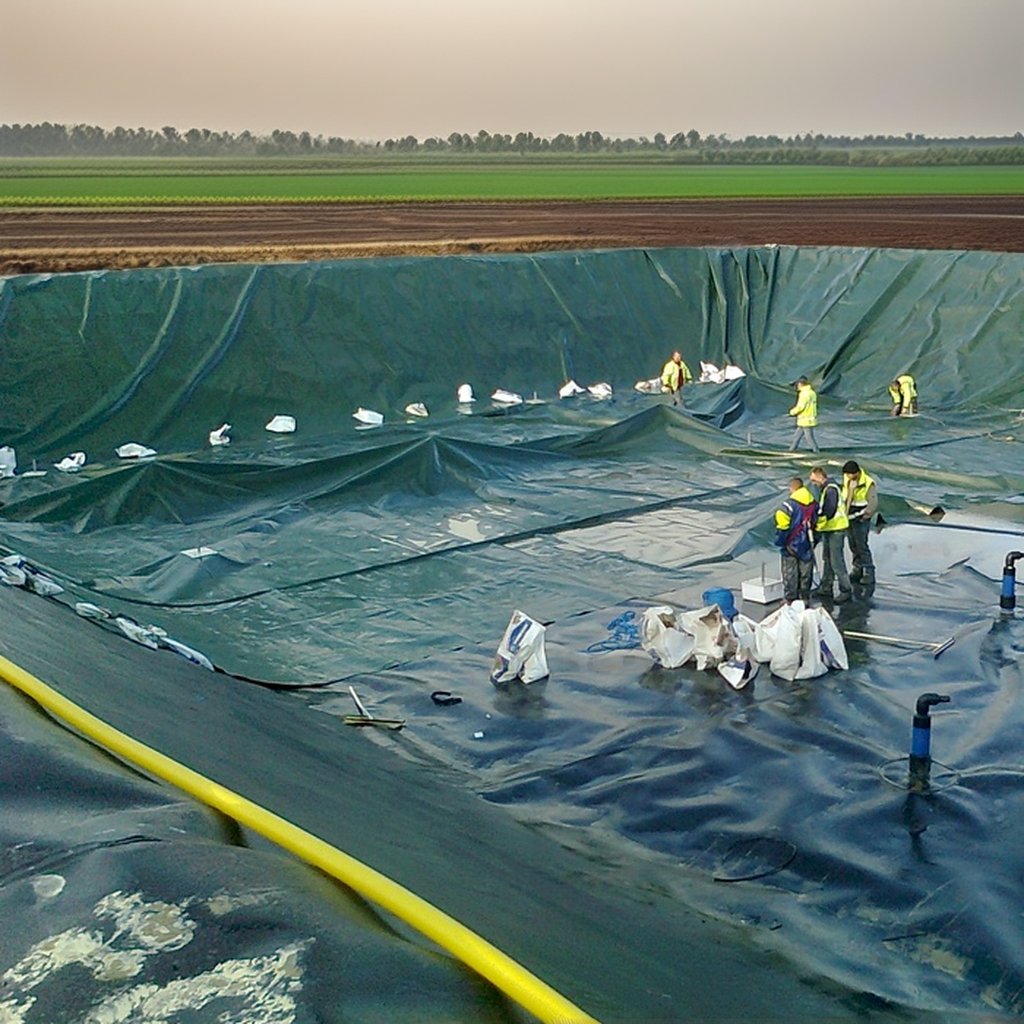 Portable HDPE Geomembrane Biogas Tank Lining 1.0mm Soft Biodigester for Outdoor Use