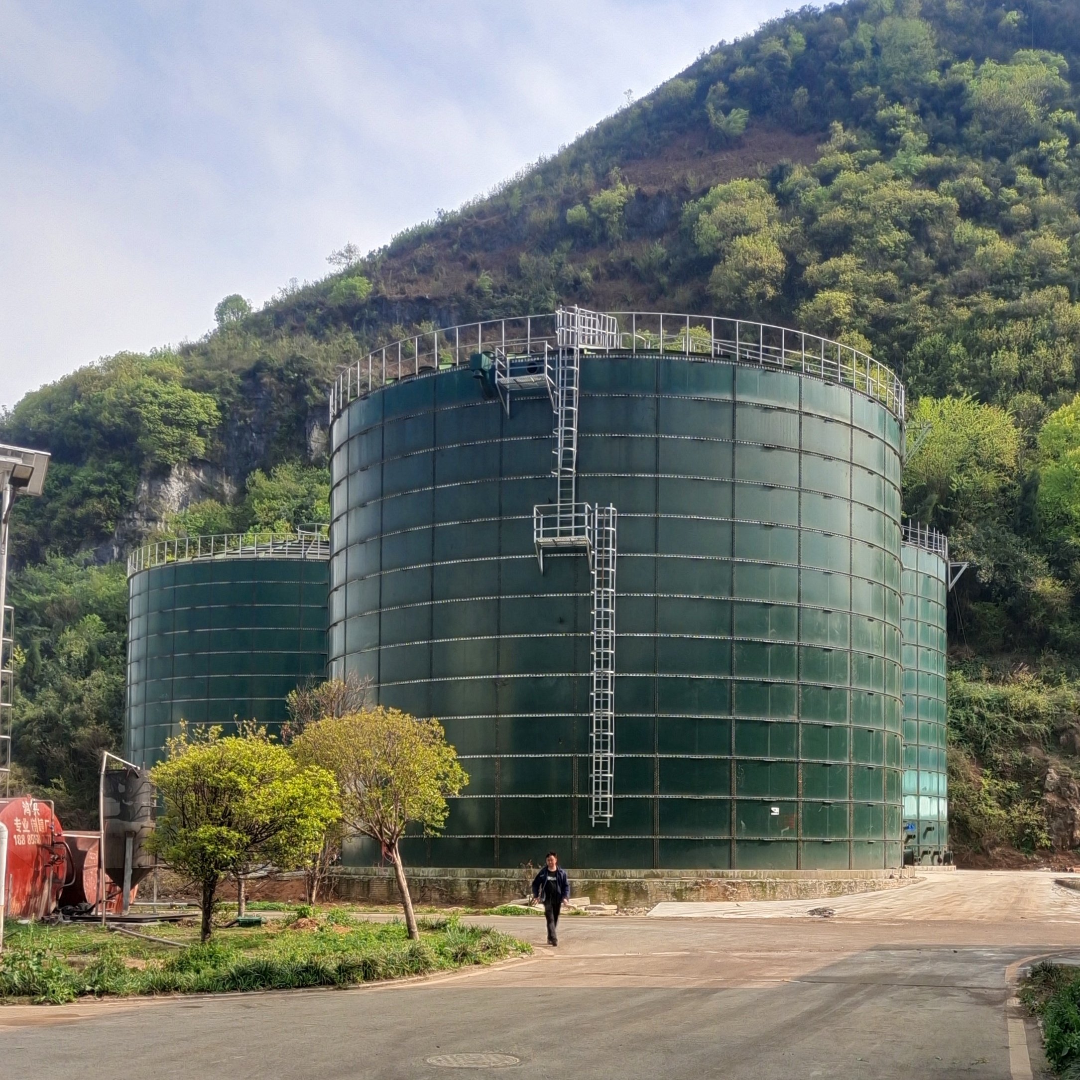 Biodigester System Floating Biogas Plant Project