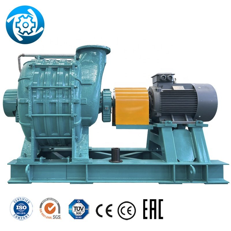 C90-1.55 2205 Dual Phase Stainless Large Air Flow Centrifugal Blower China Manufacturing Biogas Compressor Centrifugal Blower