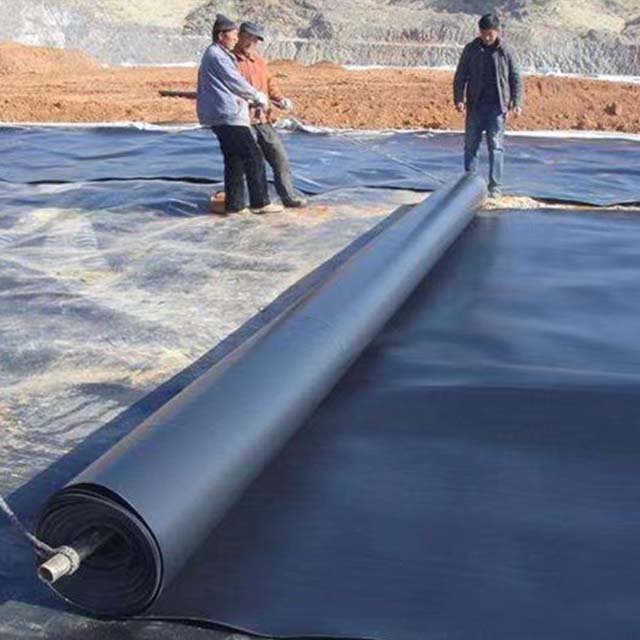 Fish pond water storage biogas digester double rough surface impermeable special membrane