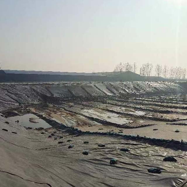 Fish pond water storage biogas digester double rough surface impermeable special membrane