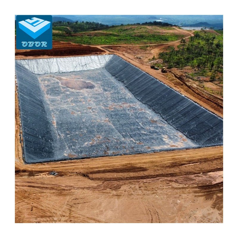 0.75mm 1mm fish farm pond liner hdpe geomembrane dam liner price