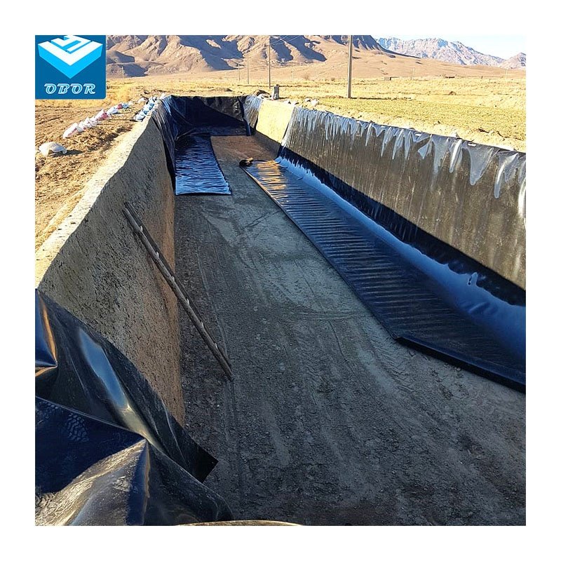 0.75mm 1mm fish farm pond liner hdpe geomembrane dam liner price