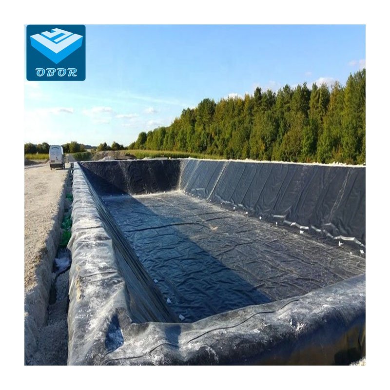 0.75mm 1mm fish farm pond liner hdpe geomembrane dam liner price