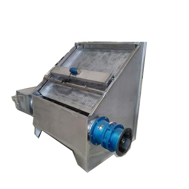 Inclined screen type poultry manure wet and dry separator machine Inclined screen type solid-liquid separator machine