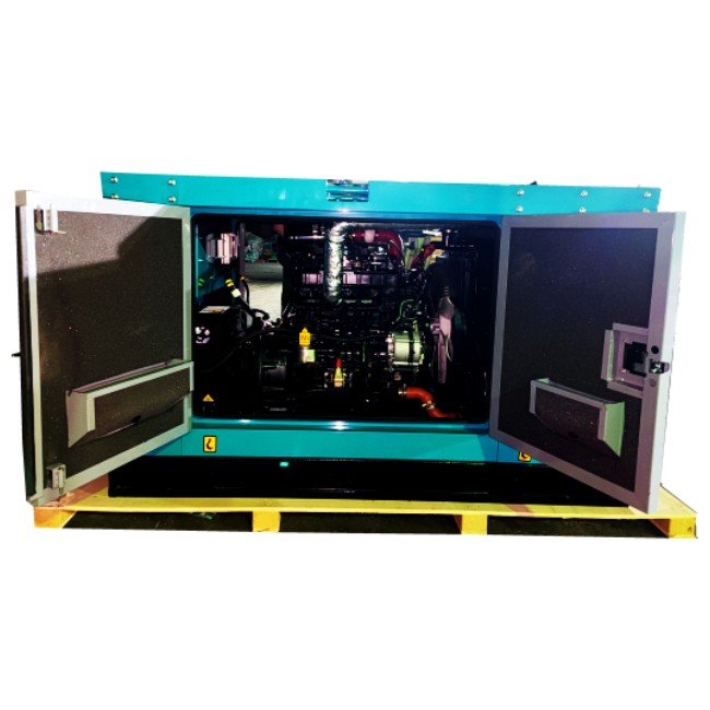 silent15kw natural gas biogas CNG LNG LPG methan generator with CHP waste heat recovery powered by ISUZU gas egnine