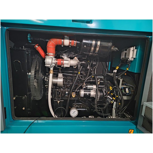 silent15kw natural gas biogas CNG LNG LPG methan generator with CHP waste heat recovery powered by ISUZU gas egnine