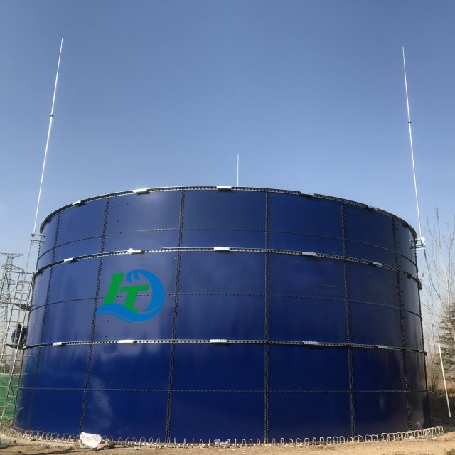 HG Enamelled Tanks: Enamel Assembled Tank For Large Project Biogas Digester