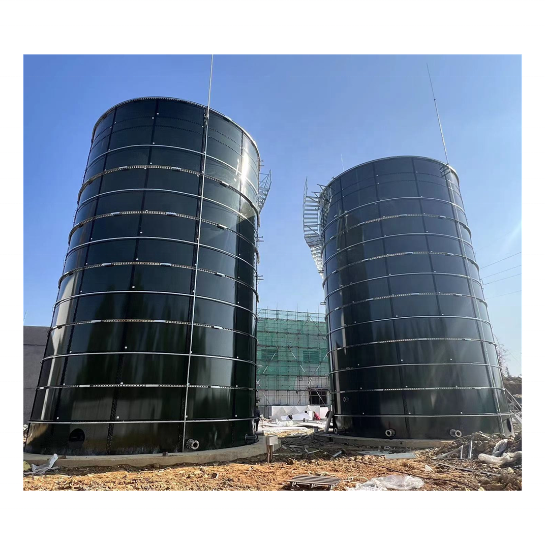 Scrubber tanks effluent treatment glass fused to steel tank