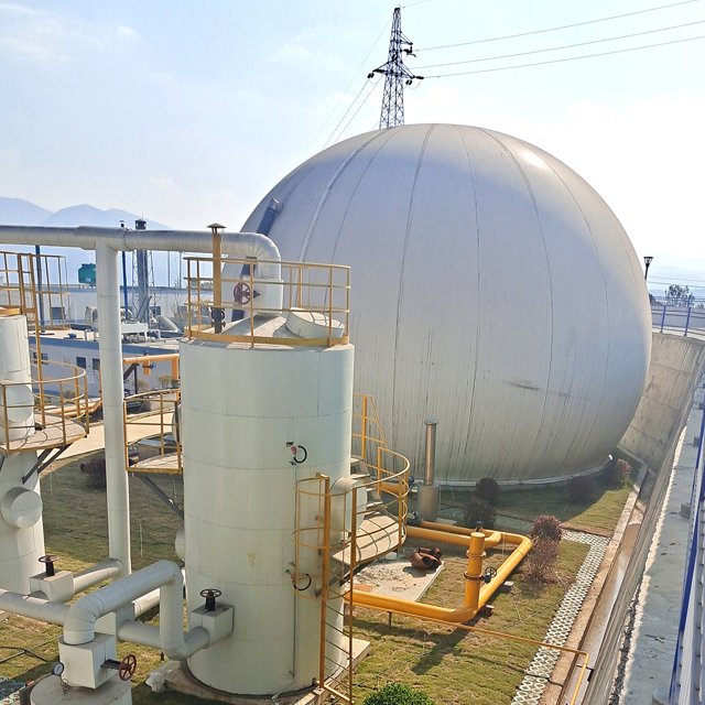 Enamel Assembled Tank For Large Project Biogas Digester